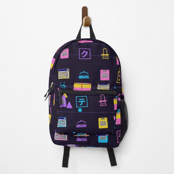 Item preview, Vaporwave 90s OS Desktop Japanese Katakana Micro Icon Seamless Pattern designed and sold by KungPowUnicorn.