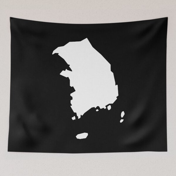 Item preview, South Korea Country Shape KR designed and sold by shitpostee.