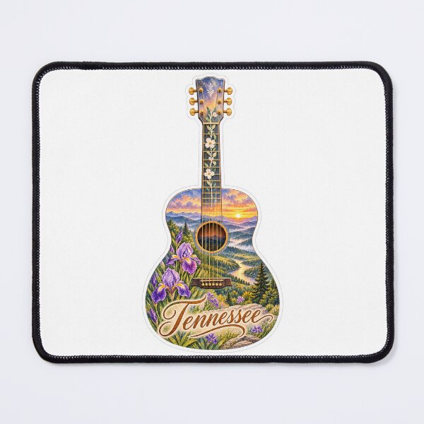 Item preview, Tennessee Smoky Mountain Guitar designed and sold by Whimspired By Paxx.
