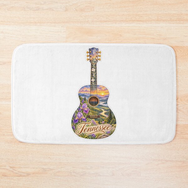 Item preview, Tennessee Smoky Mountain Guitar designed and sold by Whimspired By Paxx.