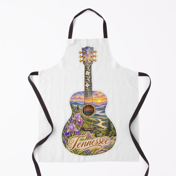 Item preview, Tennessee Smoky Mountain Guitar designed and sold by Whimspired By Paxx.