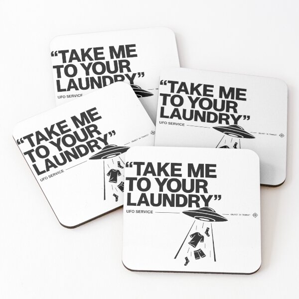 Item preview, Take Me to Your Laundry – UFO Service Humor designed and sold by zzz888.