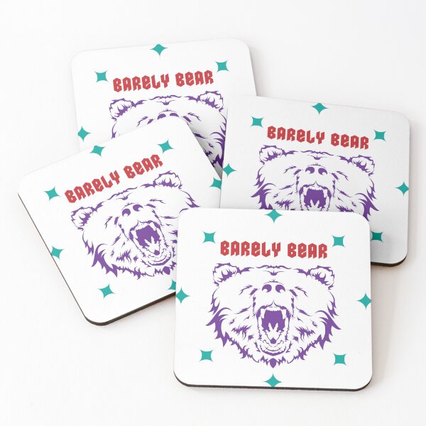 Item preview, Funny Bear Pun | Animal Lover Humor | Barely Bear You				 				 				 designed and sold by Half Mess.