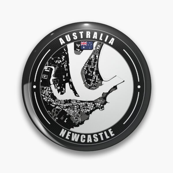 Artikelvorschau, Stadtplan von Newcastle, Australien entworfen und verkauft von Thistle-TShop.
