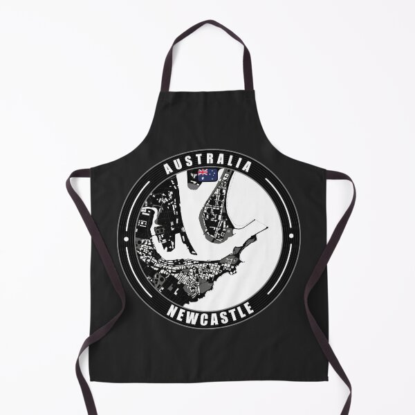 Item preview, Mapa de la ciudad de Newcastle, Australia designed and sold by Thistle-TShop.