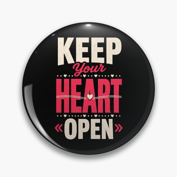 Item preview, Keep Your Heart Open Inspirational Love Quote designed and sold by the-dovlat.