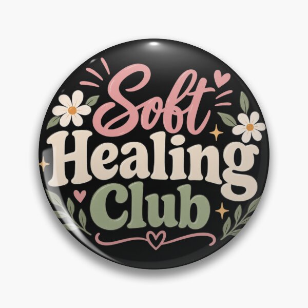 Item preview, Soft Healing Club – Self Care, Mental Wellness & Cozy Healing Quote designed and sold by Sanika arts .