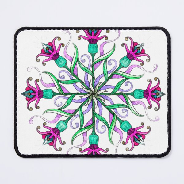 Item preview, Geometric Bloom of Celestial Vines designed and sold by Anas Arts.