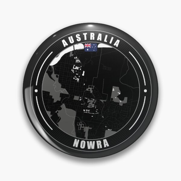 Item preview, Nowra Australia City Map  designed and sold by Thistle-TShop.