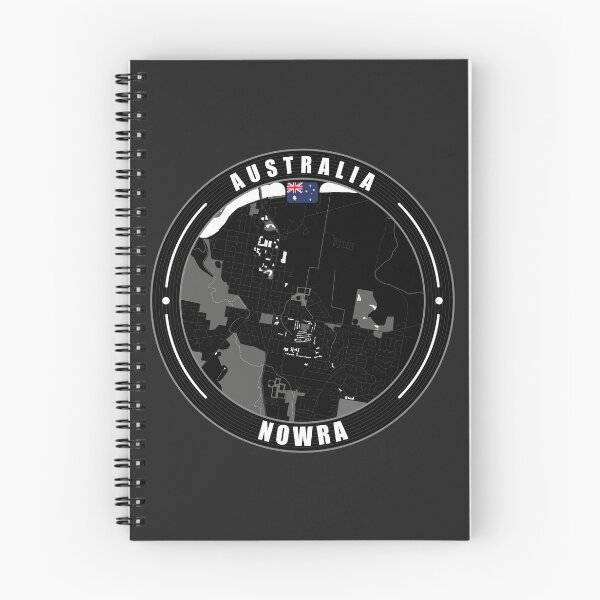 Item preview, Nowra Australia City Map  designed and sold by Thistle-TShop.