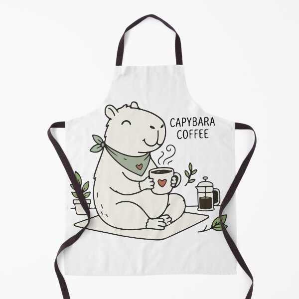 Item preview, Amante del café capibara - Un animalito adorable tomando café. designed and sold by Brexmore3.