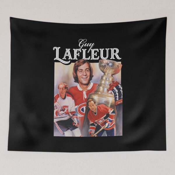 Item preview, Guy Lafleur Vintage 90s Hockey Legend Tribute designed and sold by JOSEPEDEEN12.