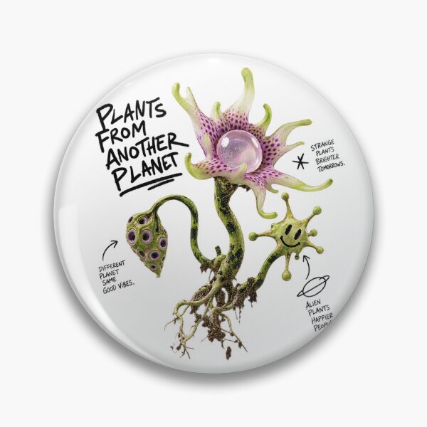 Item preview, Surreal Alien Flora Plants From Another Planet Sci Fi Art designed and sold by zzz888.