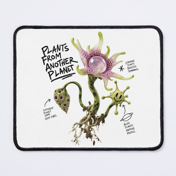 Item preview, Surreal Alien Flora Plants From Another Planet Sci Fi Art designed and sold by zzz888.