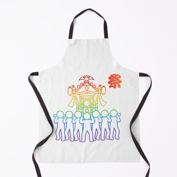 Item preview, Mikoshi Japanese Portable Shrine Festival - Rainbow Culture Pictogram designed and sold by japan-picto.