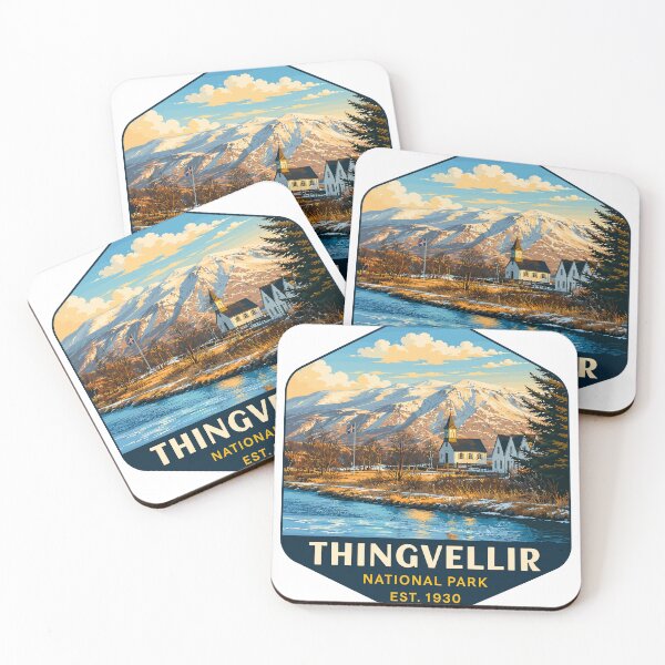 Item preview, Thingvellir National Park Iceland – Vintage Nordic Wilderness Adventure designed and sold by Gideon Emmerich.