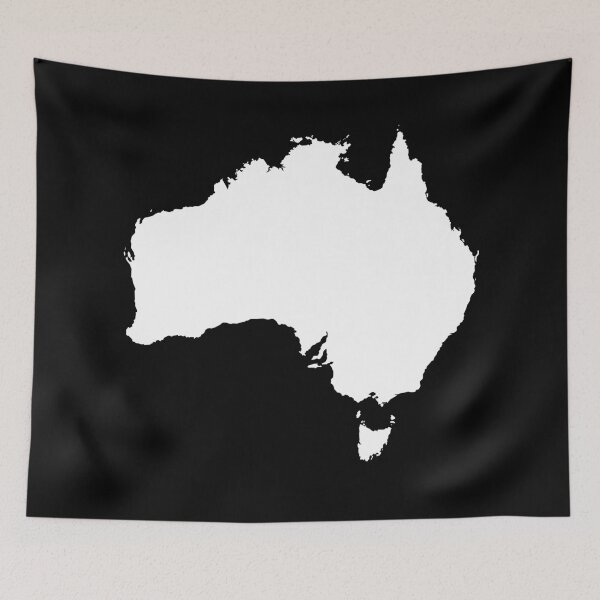 Item preview, Australia Country Shape AU designed and sold by shitpostee.