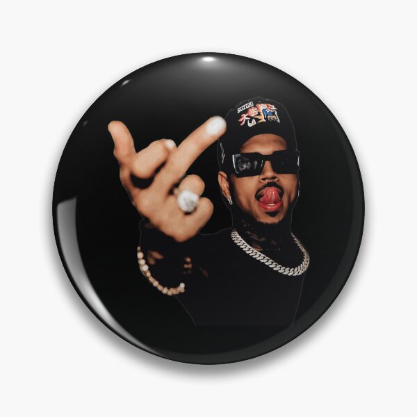 Item preview, Edgy Portrait Middle Finger Tongue Out Tee designed and sold by JoWebb20245.