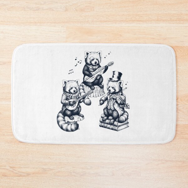 Item preview, Vintage Red Panda Music Instrument Animal Lover designed and sold by dian-rody-crest.