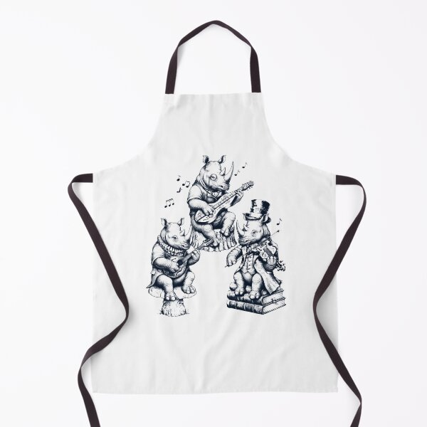 Item preview, Vintage Rhino Music Instrument Animal Lover designed and sold by dian-rody-crest.