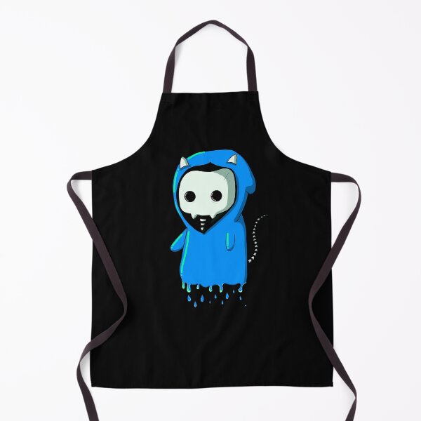 Item preview, Grim Kitty Baby Blue  designed and sold by DoodlesbyEllieE.