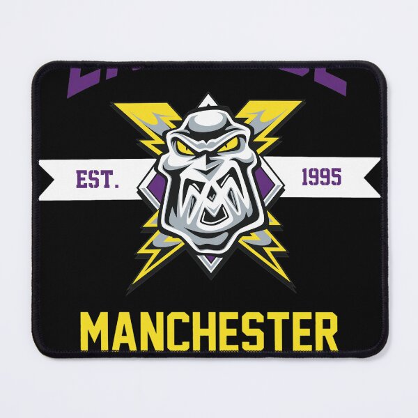 Item preview, Enforce Manchester Hockey Club Retro Mascot designed and sold by JOSEPEDEEN12.
