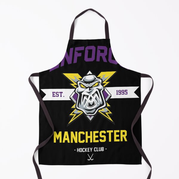 Item preview, Enforce Manchester Hockey Club Retro Mascot designed and sold by JOSEPEDEEN12.