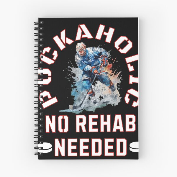 Item preview, Puckaholic No Rehab Needed Hockey Art designed and sold by JOSEPEDEEN12.