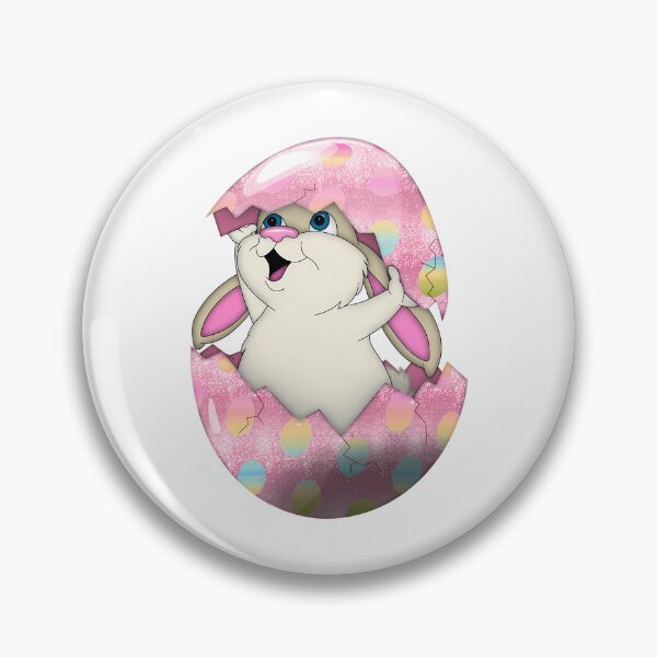 Item preview, Cute Happy Fluffy Pink Bunny designed and sold by arlitoickerson.