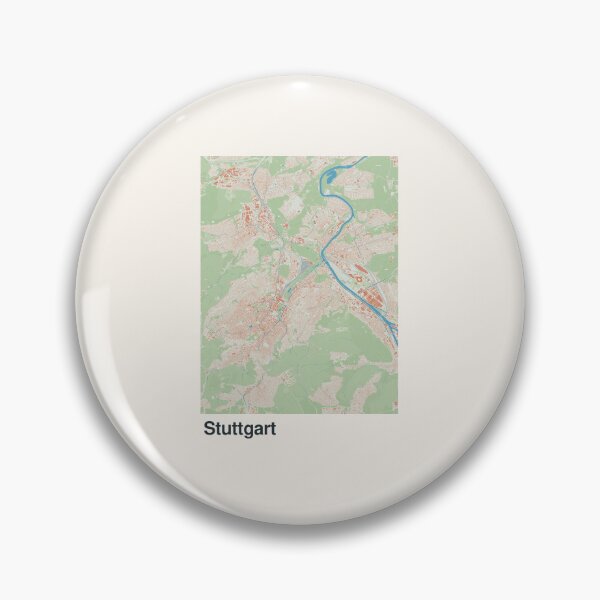 Item preview, Stuttgart Minimalistic Map Art designed and sold by MapsNerd.