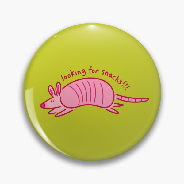 Item preview, Looking For Snacks Pink Armadillo designed and sold by MyStyleHub.