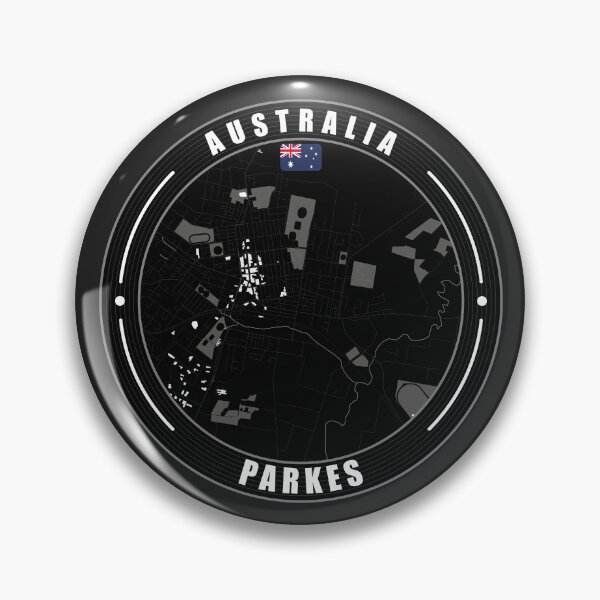 Item preview, Parkes Australia City Map  designed and sold by Thistle-TShop.