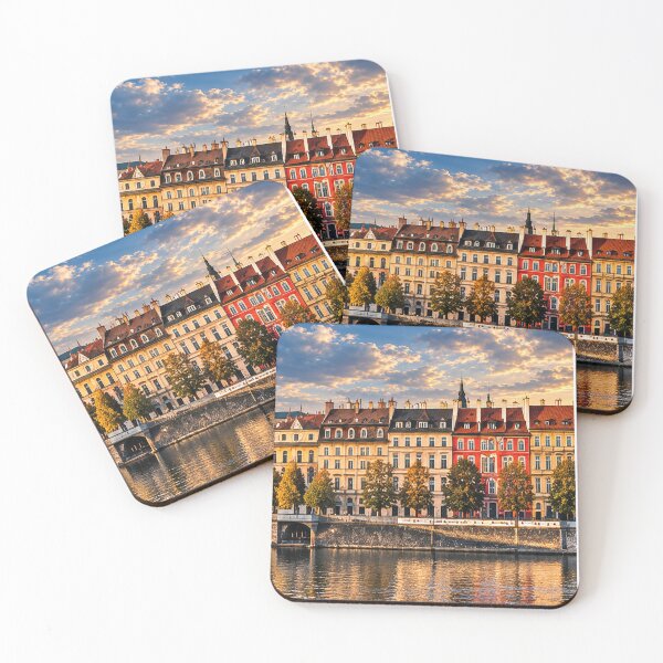 Item preview, Vltava River in Prague – Scenic Cityscape Along the Riverbank designed and sold by MetaModel Editions.
