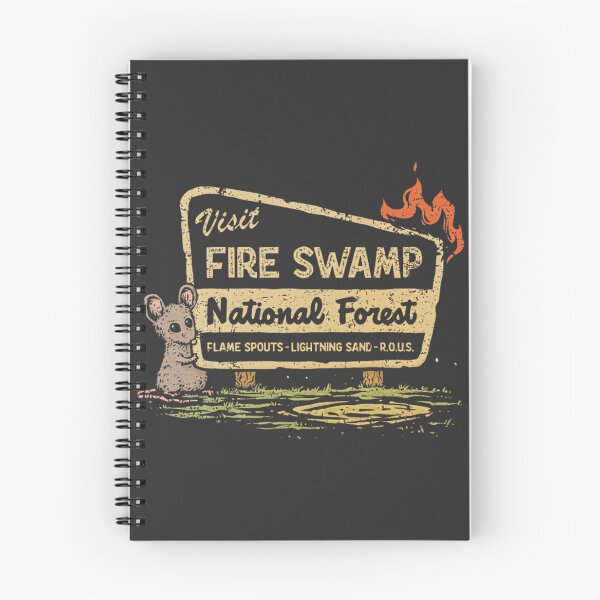 Item preview, Fire Swamp National Forest Scenic Wilderness Landscape Art designed and sold by heckoffman.