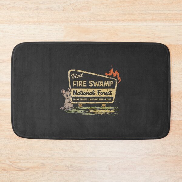 Item preview, Fire Swamp National Forest Scenic Wilderness Landscape Art designed and sold by heckoffman.