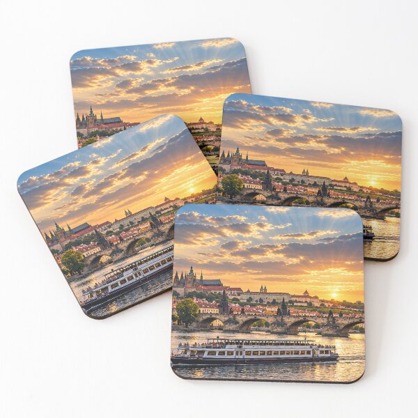 Item preview, Vltava River in Prague – Scenic Cityscape and River Photography designed and sold by MetaModel Editions.