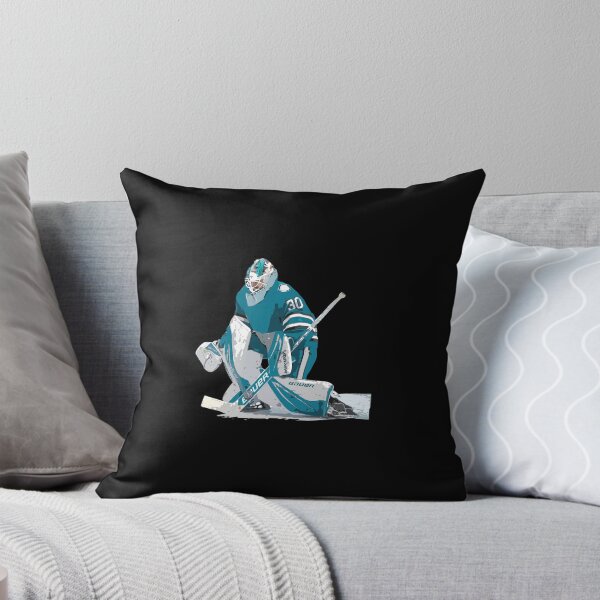 Item preview, Teal Ice Hockey Goaltender Number 30 Art designed and sold by JOSEPEDEEN12.