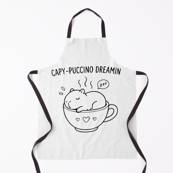 Item preview, Capy-Puccino Dreamin - Un capibara durmiendo en una taza de café designed and sold by Brexmore3.