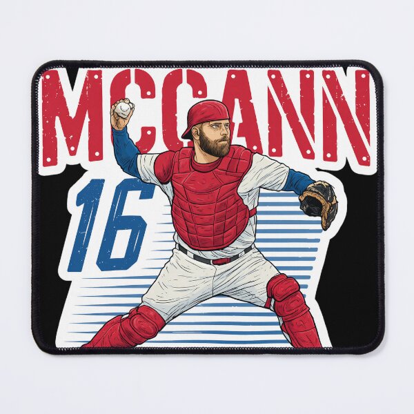 Item preview, Brian McCann Number 16 Baseball Catcher  designed and sold by JOSEPEDEEN12.