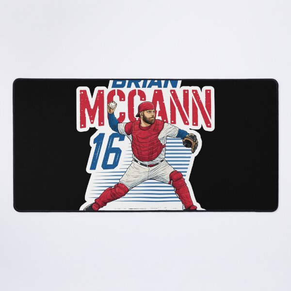 Item preview, Brian McCann Number 16 Baseball Catcher designed and sold by JOSEPEDEEN12.