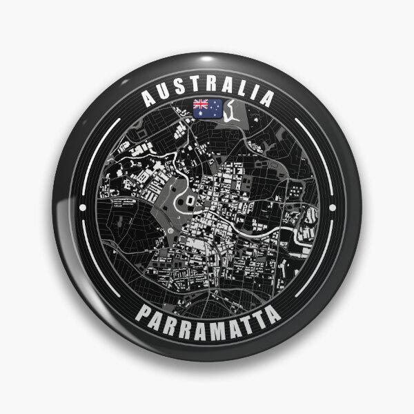 Item preview, Parramatta Australia City Map  designed and sold by Thistle-TShop.