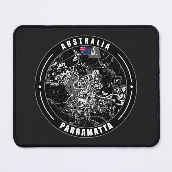 Item preview, Parramatta Australia City Map  designed and sold by Thistle-TShop.