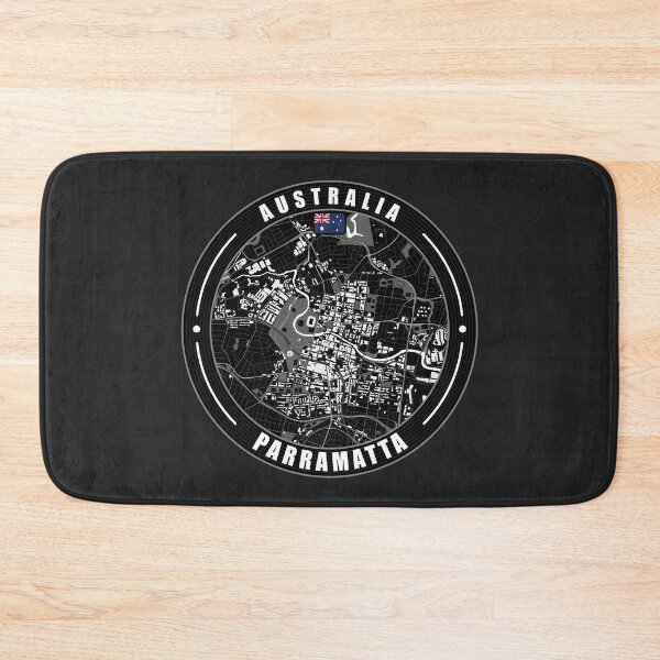 Item preview, Parramatta Australia City Map  designed and sold by Thistle-TShop.
