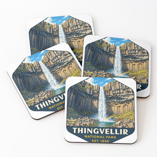 Item preview, Thingvellir National Park Iceland – Vintage Nordic Wilderness Adventure designed and sold by Gideon Emmerich.