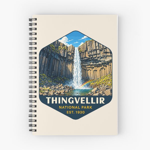 Item preview, Thingvellir National Park Iceland – Vintage Nordic Wilderness Adventure designed and sold by Gideon Emmerich.
