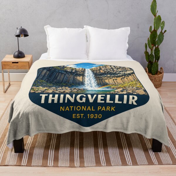 Item preview, Thingvellir National Park Iceland – Vintage Nordic Wilderness Adventure designed and sold by Gideon Emmerich.