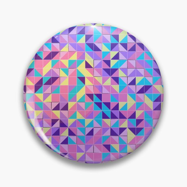 Item preview, Vaporwave Pastel Prism Geometric Triangle Grid Seamless Pattern designed and sold by KungPowUnicorn.