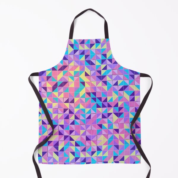Item preview, Vaporwave Pastel Prism Geometric Triangle Grid Seamless Pattern designed and sold by KungPowUnicorn.