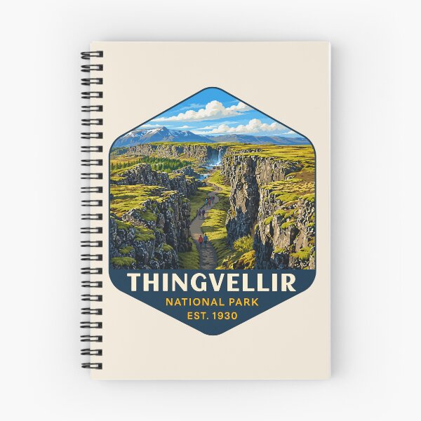 Item preview, Thingvellir National Park Iceland – Vintage Nordic Wilderness Adventure designed and sold by Gideon Emmerich.