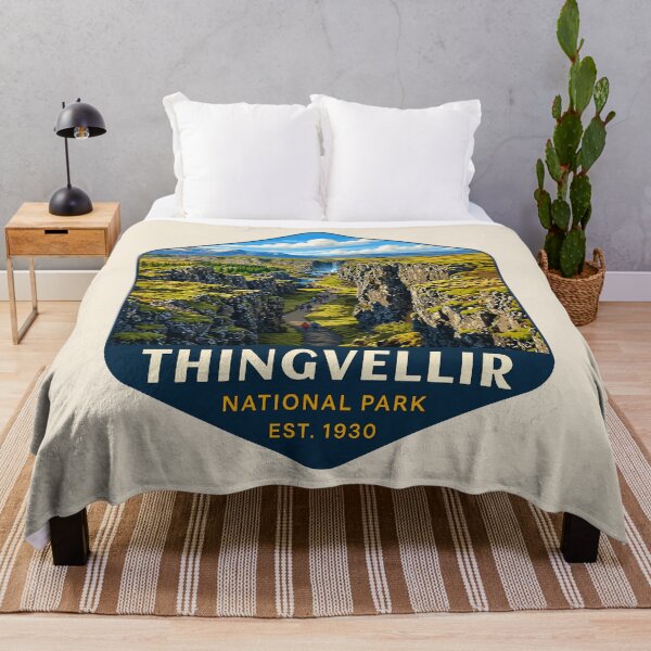 Item preview, Thingvellir National Park Iceland – Vintage Nordic Wilderness Adventure designed and sold by Gideon Emmerich.